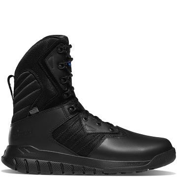 Buty Taktyczne Danner Instinct Tactical 8" Side-Zip 400G Męskie Czarne | PL1336DN
