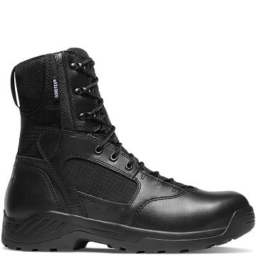 Buty Taktyczne Danner Kinetic Side-Zip 8" Męskie Czarne | PL1327RW