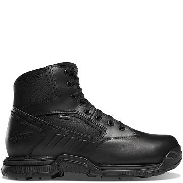 Buty Taktyczne Danner Striker Bolt Side-Zip 6" Męskie Czarne | PL1333PQ
