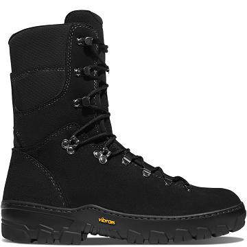 Buty Taktyczne Danner Wildland Tactical Firefighter Męskie Czarne | PL1321BC