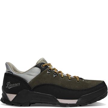 Buty Trekkingowe Danner Panorama Low 4" Męskie Czarne Oliwkowe | PL1443HK