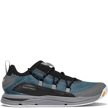 Buty Trekkingowe Danner Rivercomber Męskie Niebieskie Szare | PL1447ZG