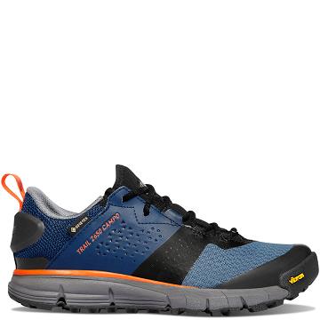 Buty Trekkingowe Danner Trailowe 2650 Campo GTX Damskie Niebieskie Pomarańczowe | PL1060VD