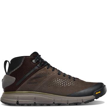Buty Trekkingowe Danner Trailowe 2650 GTX Mid Męskie Brązowe Zielone | PL1434UT