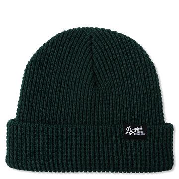 Czapki Danner Klasyczne Beanie Męskie Zielone | PL1672AP
