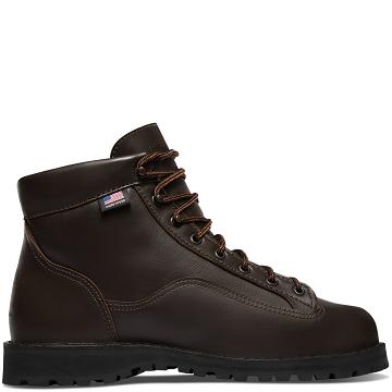 Kozaki Trekkingowe Danner Explorer All-Skórzane Męskie Brązowe | PL1500XF