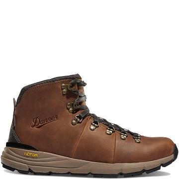 Kozaki Trekkingowe Danner Mountain 600 4.5" Męskie Brązowe | PL1463PQ