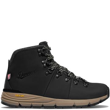 Kozaki Trekkingowe Danner Mountain 600 Insulated 200G Damskie Czarne Szare Brązowe | PL1079HK