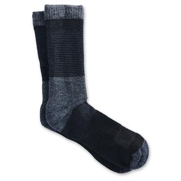Skarpety Danner Bull Run Socks Crew Damskie Czarne Szare | PL1184JJ