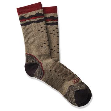 Skarpety Danner Midweight Trailowe 2650 Socks Crew Męskie Brązowe | PL1604XF