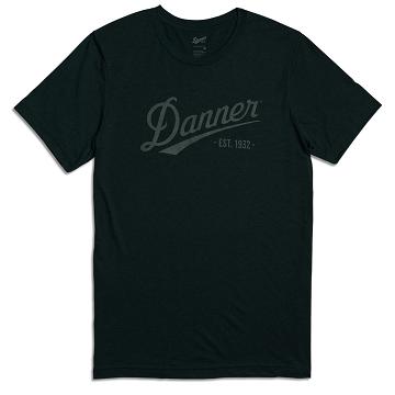 Ubrania Danner Distressed Logo SS Tee Męskie Turkusowe Zielone | PL1684VD